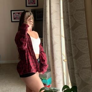 ✨Vintage oversized flannel✨